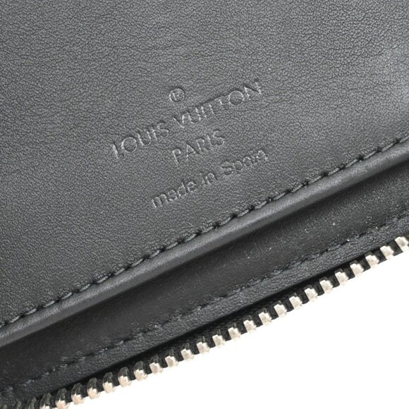 LOUIS VUITTON Zippy Walet Vertical Damier Cobalt Jungle Print - Picture 9 of 13